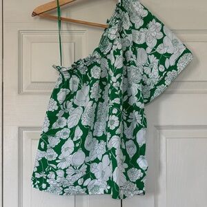 J CREW One Shoulder Top